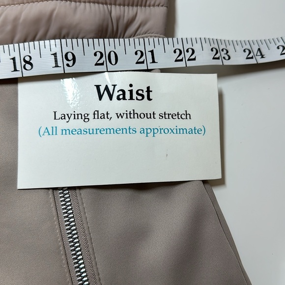 AVIA Mixed Media Jacket Full Zipper Taupe XL 16-18 - Picture 9 of 12